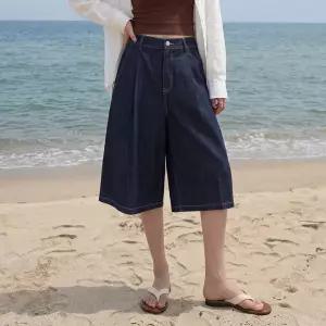 [메르시마리에] 생지 버뮤다 팬츠 #711259
