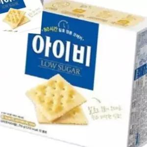 해태 아이비 박스 10개입 비스킷과자 박스포장 개별포장 크래커형