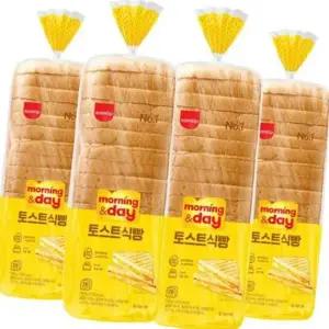 (JH삼립) 모닝데이 토스트식빵 705g 4봉