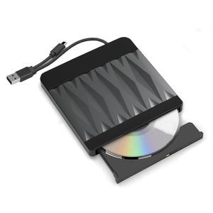 노트북용 외장 CD/DVD 드라이브 USB 3.0 CD ROM 버너 슬림 휴대용 CD 리더 DVD 플레이어 리더 라이터 광학 디스크 드라이브, 노트북 데스크탑 PC Windows 11/10/8/7 Linux OS Mac과 호환됨