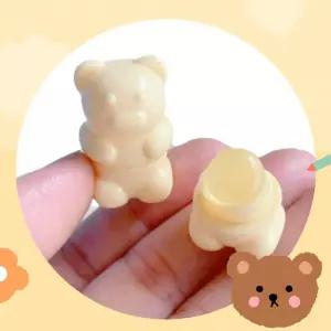 미니 젤리실리콘 립 브러쉬 귀여운 미니 립스틱 립솔 붓핑거팁 스머징 립밤