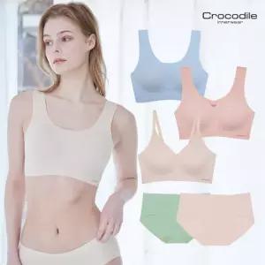 [크로커다일] 쿨 인견 여름 브라 1종/팬티 1 +1 균일가 택1