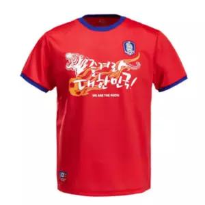 월드컵 응원 티셔츠 남녀공용 축구 국가대표 반팔티 붉은악마 복장