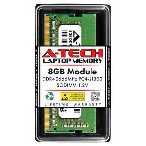 A-TECH 8GB DDR4 2666MHZ PC4-21300 (PC4-2666V) CL19 SODIMM 1.2V 260핀 비ECC SO-DIMM 노트북 RAM 메모리 모듈 q4X