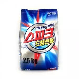 애경 스파크 드럼전용 2.5kg 세탁 세제
