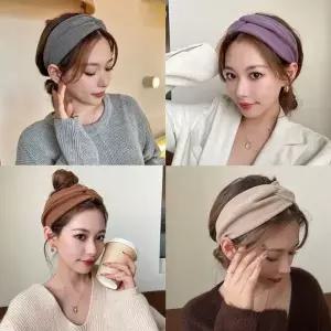 여자헤어밴드 여성 꼬임 헤어 반다나