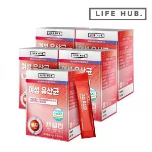 라이프허브 여성 유산균 5세트(2g x 150포)