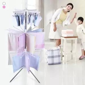 키밍 다용도 회전 수건 건조대 3단 빨래건조대