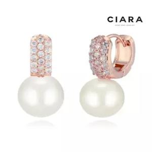 [씨아라]CIARA 14K Sardegna 벨진주 원터치 귀걸이(GoldPlated)