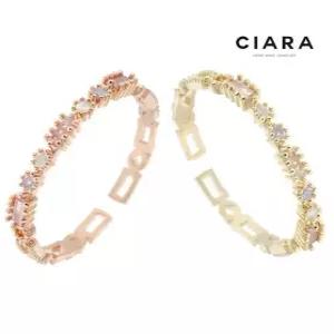 [씨아라]CIARA 14K Ferrara 고딕스톤 슬림 반지(GoldPlated)