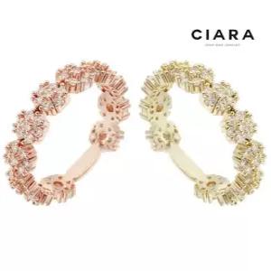 [씨아라]CIARA 14K Ravenna 문케이크쉐입 반지(GoldPlated)