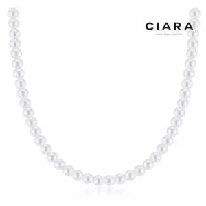 [씨아라]CIARA 14K Salerno 5mm 심플 진주체인 목걸이(GoldPlated)