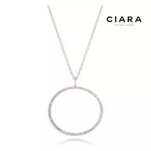 [씨아라]CIARA 14K Rimini 빅써클스톤 목걸이(GoldPlated)