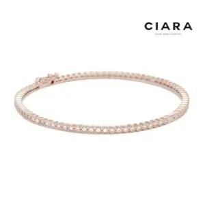 [씨아라]CIARA 14K Foggia 샤이닝스톤 슬림 팔찌(GoldPlated)