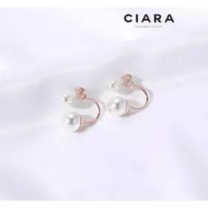 [씨아라]CIARA 14K Reggio 에잇라운드 진주 귀걸이(SilverPin)
