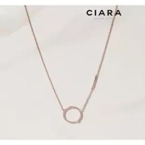 [씨아라]CIARA 14K Livorno 써클링 언발 파이핑 목걸이(GoldPlated)