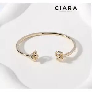 [씨아라]CIARA 14K Emiliano 코일셰입 헤르 팔찌(GoldPlated)