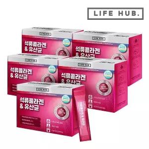 라이프허브 석류콜라겐 유산균 5세트(2g x 150포)