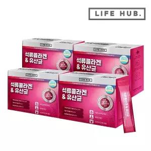 라이프허브 석류콜라겐 유산균 4세트(2g x 120포)