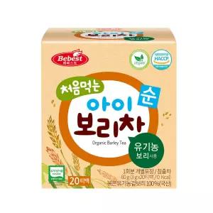 처음먹는 유기농 유아 아기보리차 순 20티백