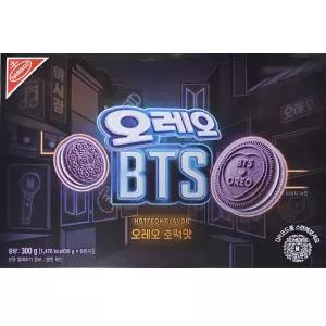 오레오 BTS 호떡맛 300g 오레오호떡맛 스페셜디자인 과자 간식 OREO