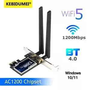 WiFi6 AX200 PCIE 카드 Bluetooth40 AC200 5 듀얼 밴드 24G/5Ghz 무선 어댑터 PC 데스크탑 Windows 0/용