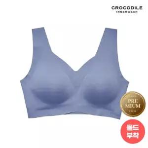 크로커다일프리미엄 큰컵 V넥 브라 블루 CDWBR2O04T