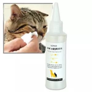 애견 눈물 자국 지우개 120ml 1P 고양이 얼굴 얼룩