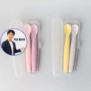 지금 필요한 실리콘이유식스푼세트 유아 이유식숟가락 아기숟가락