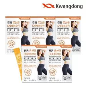 광동 유산균 다이어트 30포 5박스 / 모유유래 유산균 가르시니아