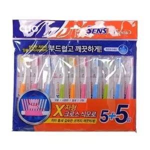 크리오 센스 인터덴탈 항균 초극세모 칫솔 5+5_25561152