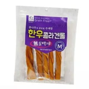 애견간식 내추럴EX 한우 콜라겐 롤 M 7팩 1타