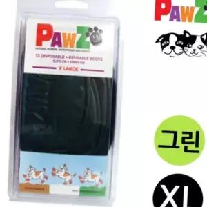 포우즈 강아지신발 천연 라텍스 애견신발 (XL) (그린)