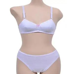 [라일리여성언더웨어] Rly 면팬티 브라세트 2단계 브라팬티세트 50013626)