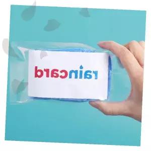 휴대용 간편 착용 일회용 비닐 우비 투명 방수 소재 여름 장마철 야외 활동 필수