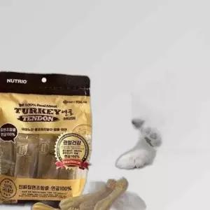 강아지 수제간식 관절건강 개껌 칠면조힘줄 20P