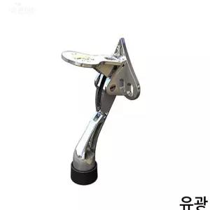 원터치형 도어스토퍼 말굽 발로만V2 유광 현관노루발 현관스토퍼 도어범퍼