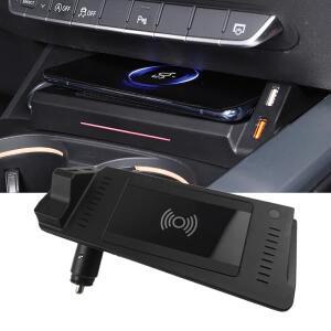 차량용 고속 휴대폰 거치대 충전 무선 충전기, 아우디 Audi A4 B9 A5 S4 RS4 2018 2019 2020 2021 액세서리