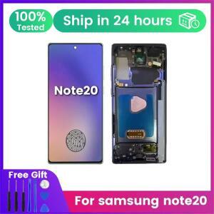 Note20 5G 삼성 Galaxy Note 20 N980F N980F/DS N981B/DS N981U 용 새 슈퍼 Amoled 6.7 