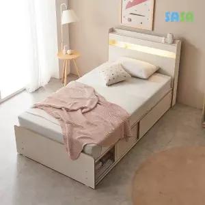 [SASA]사사가구 스너글 E0 슈퍼싱글 SS 수납 침대 프레임(A형)