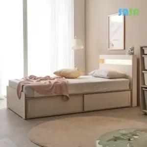 [SASA]사사가구 스너글 E0 슈퍼싱글 SS 수납 침대 프레임(B형)