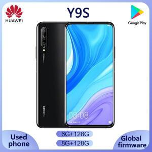 HUAWEI Y9S 스마트폰 4G LTE 6.59'' 2340 x 1080 픽셀 4000mAh 글로벌 펌웨어 Kirin 710F 오리지널 중고 휴