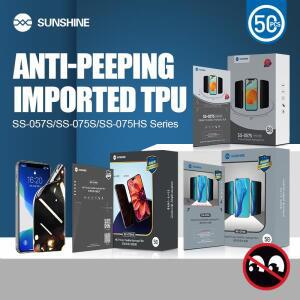 SUNSHINE SS-075S SS-075HS SS-057S HD 개인 정보 보호 TPU 하이드로겔 필름 SS890C 시리즈,870C,Y22용 휴