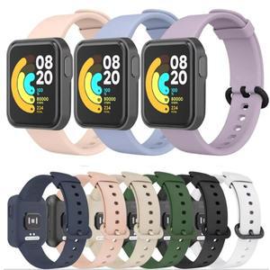 호환용 샤오미 Xiaomi mi 워치 watch Lite/Redmi 워치 watch Lite 밴드 팔찌 용 새 색상 실리콘 스트랩 호