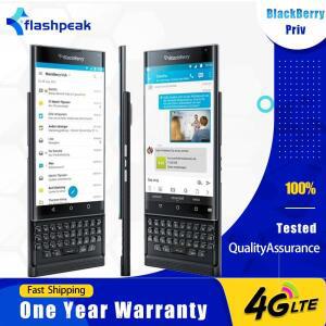 오리지널 블랙베리 프리브 4G LTE 휴대폰 5.4인치 18MP+2MP 3GB 램+32GB 롬 헥사코어 QWERTY 키보드 안드로