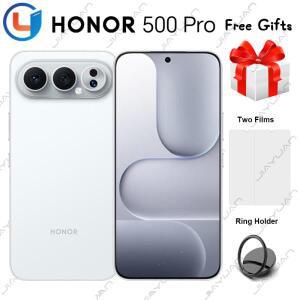 새로운 오리지널 HONOR 500 Pro 5G 모바일 폰 6.55인치 AMOLED 디스플레이 스냅드래곤 8 엘리트 카메라 200