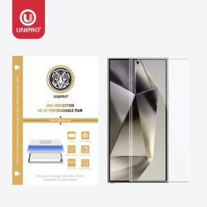 유니프로 50개 HD 소프트 UV 경화 하이드로겔 필름 스크린 가드 UV 글래스 보호필름 TPU 하이드로겔 스크린