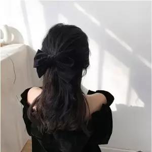 [MEJ6132066]왕 헤어끈 기본 머리핀 파티룩 대왕리본