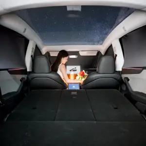 2025년까지 Tesla Model Y Juniper 캠핑 프라이버시 커튼 수면 로드 트립 및 야외 여행을 위한 8PCS 풀