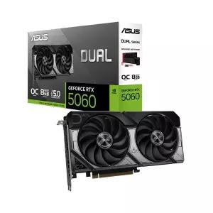 [ASUS][포토리뷰1만] ASUS DUAL 지포스 RTX 5060 D7 8GB 인텍앤컴퍼니 [공인인증점]